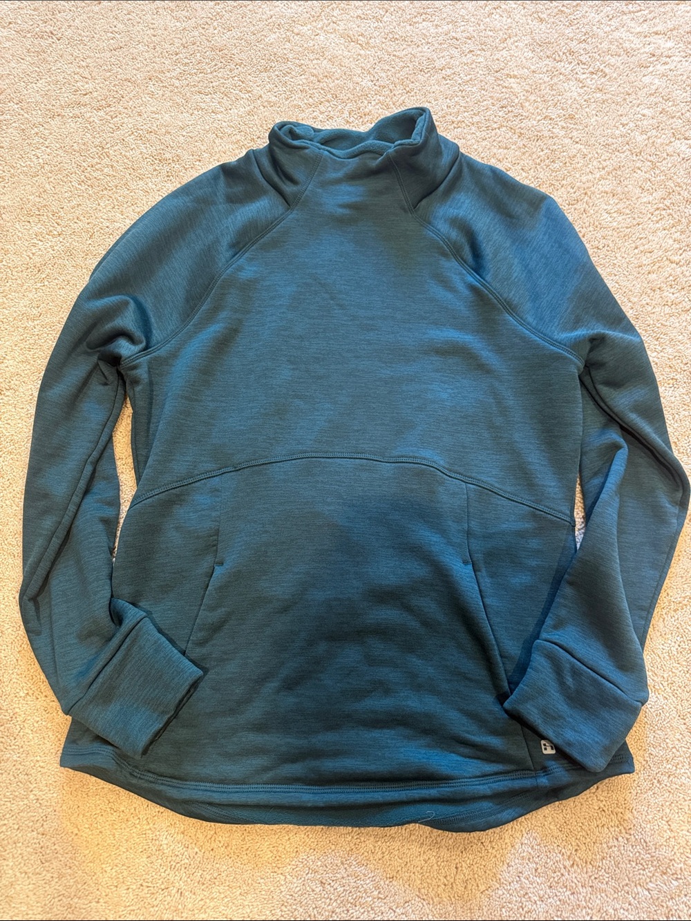 Hind Teal Blue Pullover Fleece